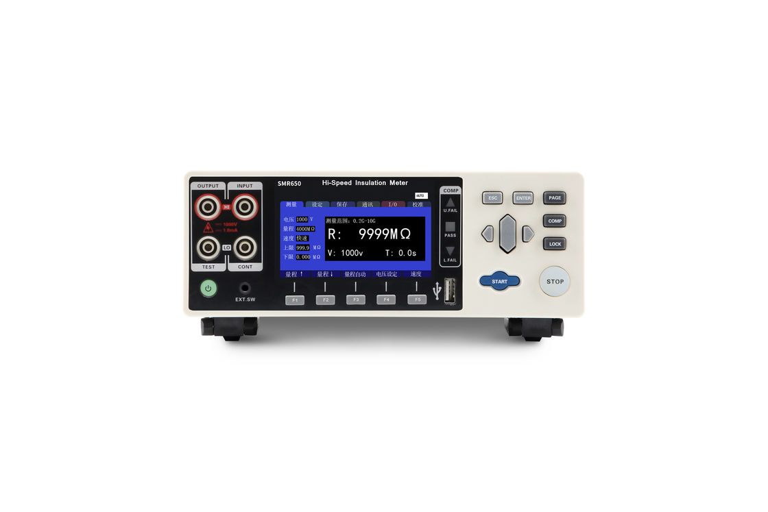30,5-calowy wyświetlacz TFT LCD Digital High Voltage Insulation Tester OEM ODM