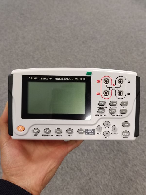 4VA ręczny tester baterii tester oporu baterii z interfejsem USB / EXPORT do testowania baterii
