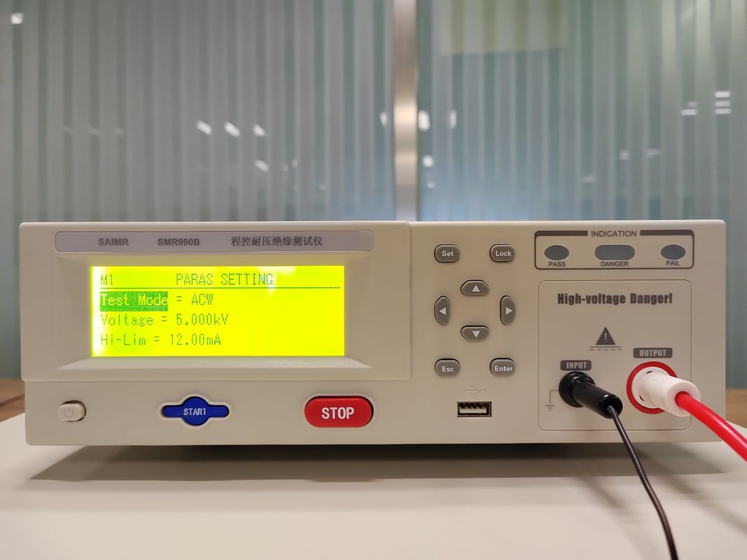 7.5kg Przenośny tester hipota izolacja hipota wytrzymał tester napięcia z funkcją wykrywania łuku poziom 1-9