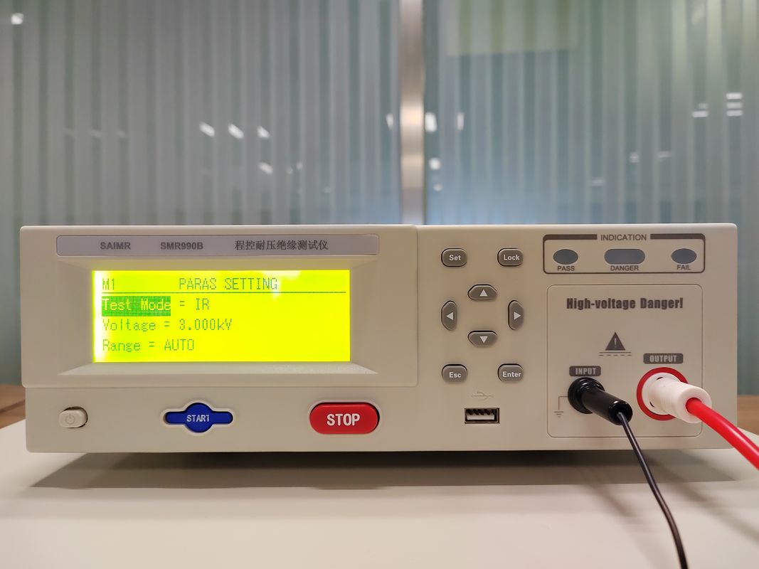 7.5kg Przenośny tester hipota izolacja hipota wytrzymał tester napięcia z funkcją wykrywania łuku poziom 1-9