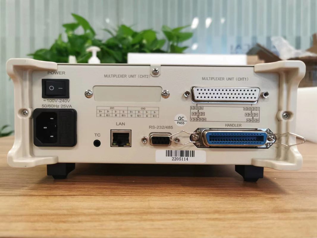 Przenośny tester napięcia akumulatora DC tester oporu nawijania 0,1 Mikro Ohm do 3,3 Mega Ohm