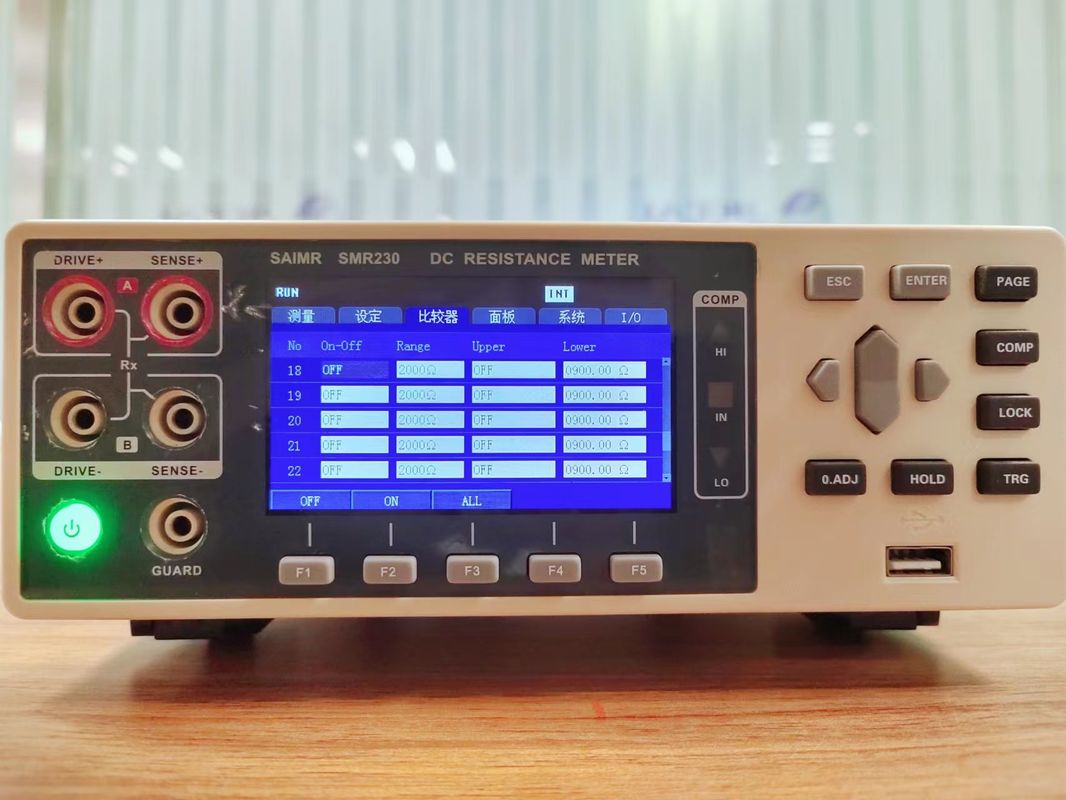 Wysokonapięciowy tester izolacyjny DC Low Resistance Tester z interfejsem LAN